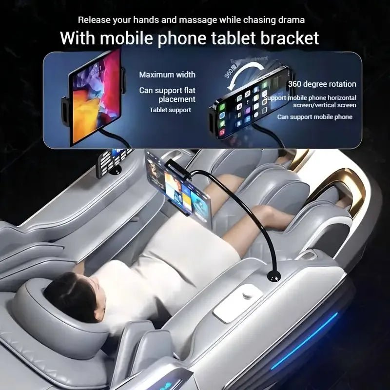 2025 4D massage chair shiatsu massage Full Body Massage Chair Zero Gravity, Extended Footrest, SL TracK Heating Airbags, Heating - Wellness Wave Fitness