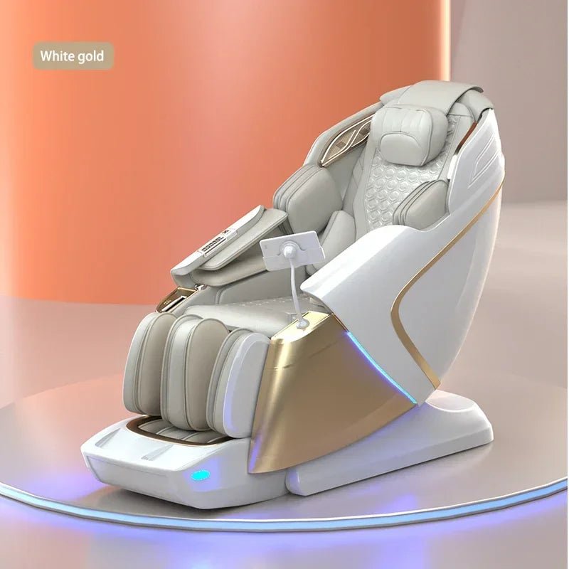 2025 Latest Double core slide rail 3D full body massage chair zero gravity folding recliner luxury zero gravity massage chair - Wellness Wave Fitness