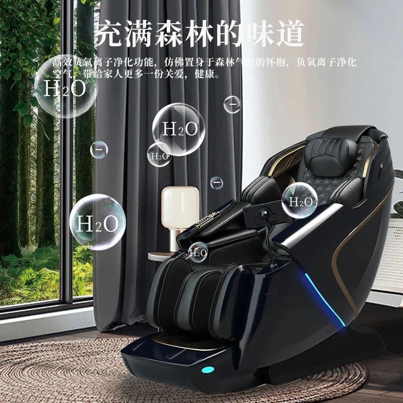 2025 Latest Double core slide rail 3D full body massage chair zero gravity folding recliner luxury zero gravity massage chair - Wellness Wave Fitness